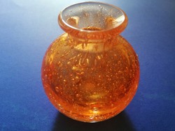 FIDRIO HOLLAND design buborékos üveg váza