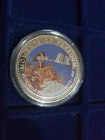 10 Dollars.Szabadság Pillanatai Magyar Szabadságharc 1848 Libéria 2001