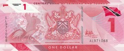 Trinidad and Tobago 1 dollár, 2021, UNC bankjegy