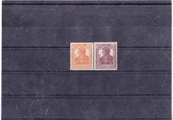 Német birodalom forgalmi bélyegek 1916