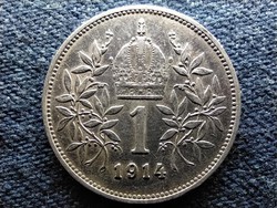 Ausztria Ferenc József Osztrák-Magyar .835 ezüst 1 Korona 1914 (id51416)