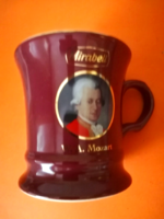 Bécsi Mozart csokis csésze, bögre 403.