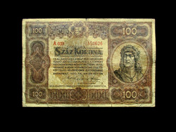 100 KORONA 1920 - MUTATÓS ....JÓ ÁLLAPOTÚ BANKJEGY