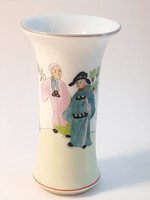 A small vase with a minted pattern by Herend csung