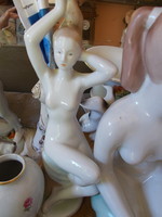 Antik akt nő, Hollóházi porcelán