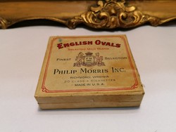 English Ovals cigarettás doboz