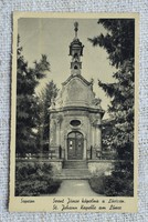 Régi képeslap Sopron Szent János kápolna a Lővéren