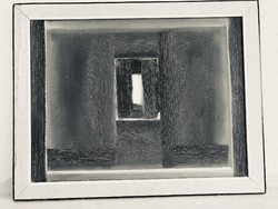Ambrus imre window modern painting