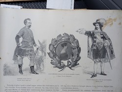 Jókai/bródy xix . The social elite and fashion of the Middle Ages, 1848. Freedom struggle antique book - (1898)