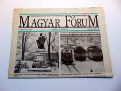 1993 november 18  /  MAGYAR FÓRUM  /  Eredeti AJÁNDÉK!? Ssz.:  18411