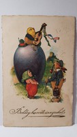 Régi Boldog húsvéti ünnepeket képeslap, üdvözlőlap, levelezőlap 1931