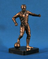 Puskás Ferenc (1927-2006) , egész alakos bronz
