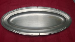 Huge argentor silver plated oval tray-fish tray