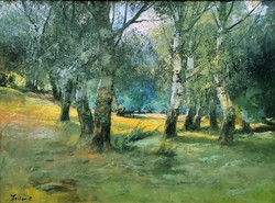 Michael Zeller (1859 - 1915) summer forest