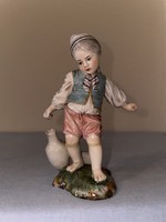Antik Höchst 18. századi porcelán figura