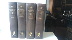 Cholnoky / barducz: Hungarian land Hungarian race i-iv first edition 1936-38 Hungarian Royal University Press