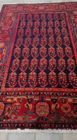 Antique hand-knotted Iranian boteh nomadic rug in beautiful condition.210X140.Bargeable!