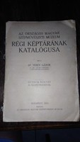 Dr. Térey Gábor Az Országos Magyar Szépművészeti Múzeum régi képtárának katalógusa 1924.