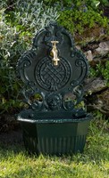 Wall fountain with a lion's head