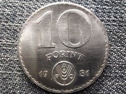 FAO 10 Forint 1981 BP BU (id43301)