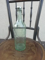 Mátravize gyöngyös csatos üveg palack