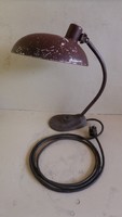 Retro fém asztali lámpa az 1960-as évekből
