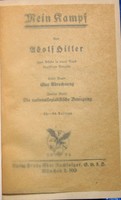 Német nyelvű ideológiai könyv.Adolf Hitler.Mein Kampf 1934 kiadás 781 számozott oldal.