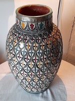 Moroccan antique ceramic vase 41.5 cm
