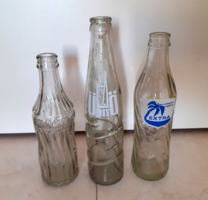 Retro üdítős üveg szénsavas üdítőitalos palack Sztár Üdítő Extra 3 db