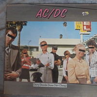 AC/DC: Dirty Deeds Done Dirt Cheap /bakelit lemez/1976