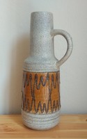 Jelzett, retro, füles, kerámia váza (német, NDK) eladó