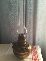 Sárgaréz petróleum lámpa