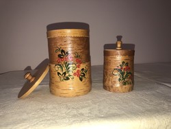 Jars with lids (two in one)