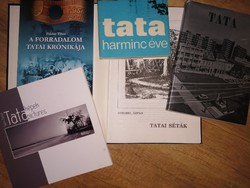 5 db Tata könyv, ritkaságok