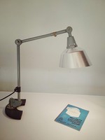 Curt Fischer asztali lámpa / industrial  / loft