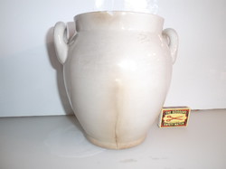 Porcelain - 100 years old - wilhelmsburg - 2 l - 18 x 18 cm - greasy bastard in daily use
