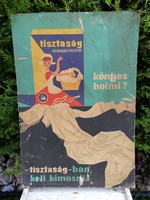 Karton reklám tábla,kétoldalas régi bolti tábla, dekorációként akár, most LEÁRAZVA!!!
