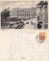 Debrecen Déri tér a Nemzeti Bankkal kb1930 RK Magyar Hungary