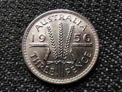 Ausztrália II. Erzsébet (1952-) .500 ezüst 3 Pence 1956 (id36542)