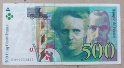 Franciaország 500 Francs 1994 F