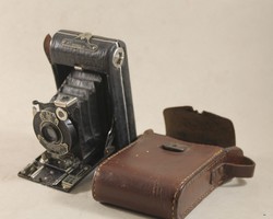 Antik Kodak harmónikás fényképezőgép tokkal 141