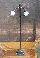 Régi nosztalgikus 165 cm magas állólámpa kétkaros nehéz állólámpa