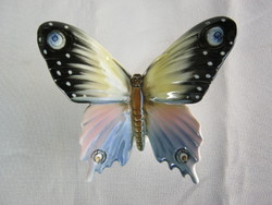 Ens Volkstedt porcelán lepke pillangó