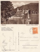 Lilafüred tórészlet a Palota szállóval kb1935 RK Magyar Hungary