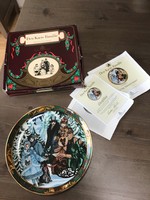 Royal Copenhagen dán porcelán falitányér