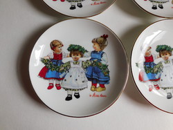 For a Miracle Day customer: Käthe kruse children's plates 4 pieces