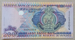 Vanuatu 200 Vatu 1995 UNC
