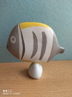 RITKA!!! Kőbányai (Drasche) porcelán hal