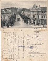 Miskolc Erzsébet tér az Avassal 1944 RK Magyar Hungary