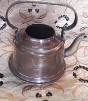 Antik ezüstözött teás kanna